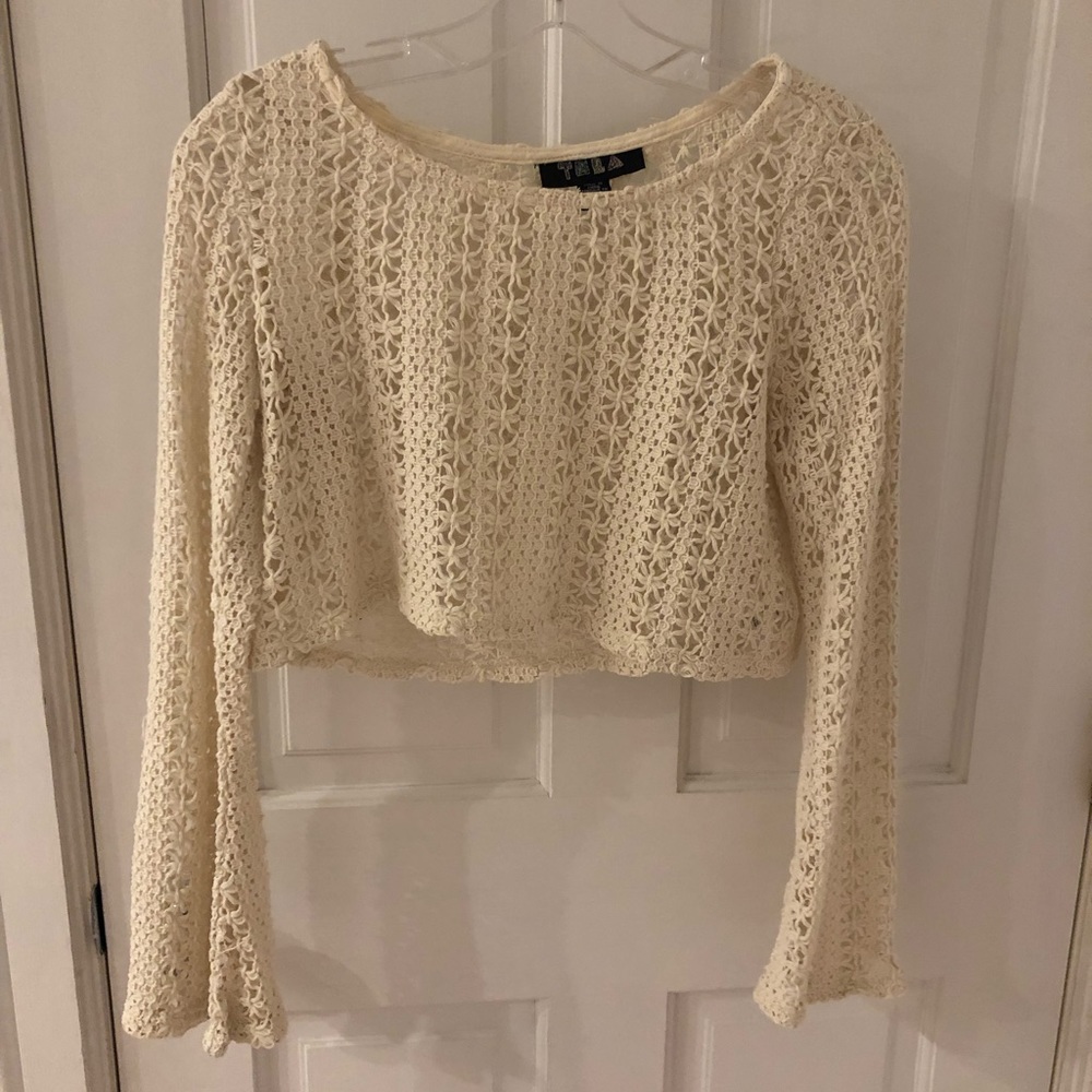Cropped boho top